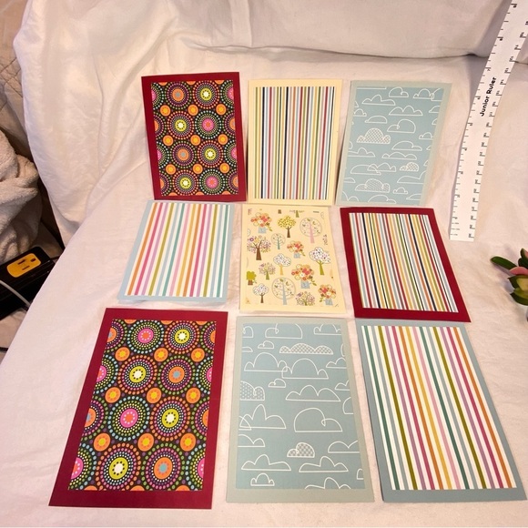 6 for$20♥️Set of 9 Plain blank stationary with envelopes. - Picture 6 of 9